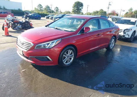 2016 Hyundai Sonata Se from USA, damaged, VIN 5NPE24AF1GH393952